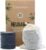 Chloven 25 Pack Charcoal Bamboo Reusable Makeup Remover Pads – Bamboo Reusable Cotton Rounds for Toner, Washable Eco-Friendly Pads for All Skin Types with Cotton Bag for Storage