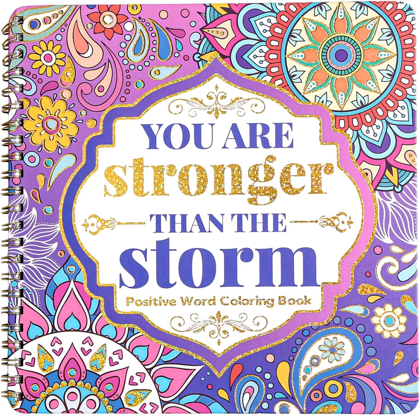 Women’s Coloring Book 30 Pages Inspirational Quotes Coloring Books for Adults to Relax and Relieve Anxiety, Gift for Mother’s Day, Birthdays, Christmas, Anniversaries