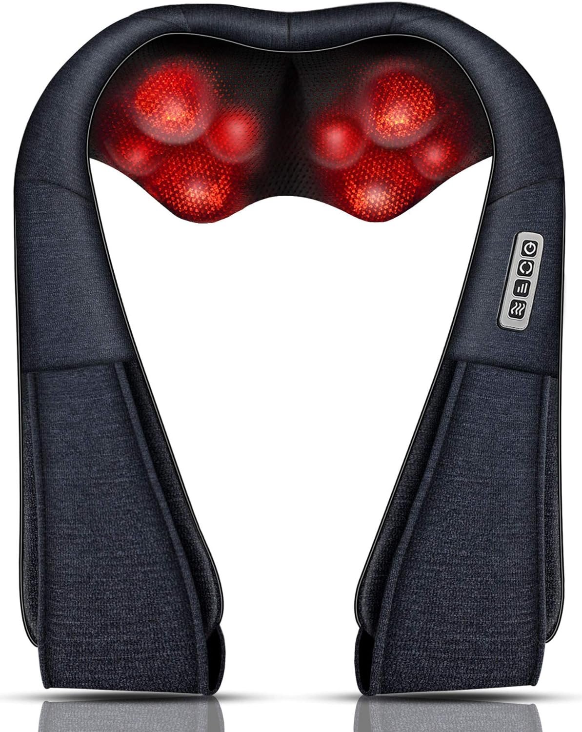 Mo Cuishle Mothers Day Gifts for Mom Wife Women, Shiatsu Back Shoulder and Neck Massager with Heat, Electric Deep Tissue 4D Kneading Massage, Best Gifts for Men Dad Husband, Fathers Day, Christmas