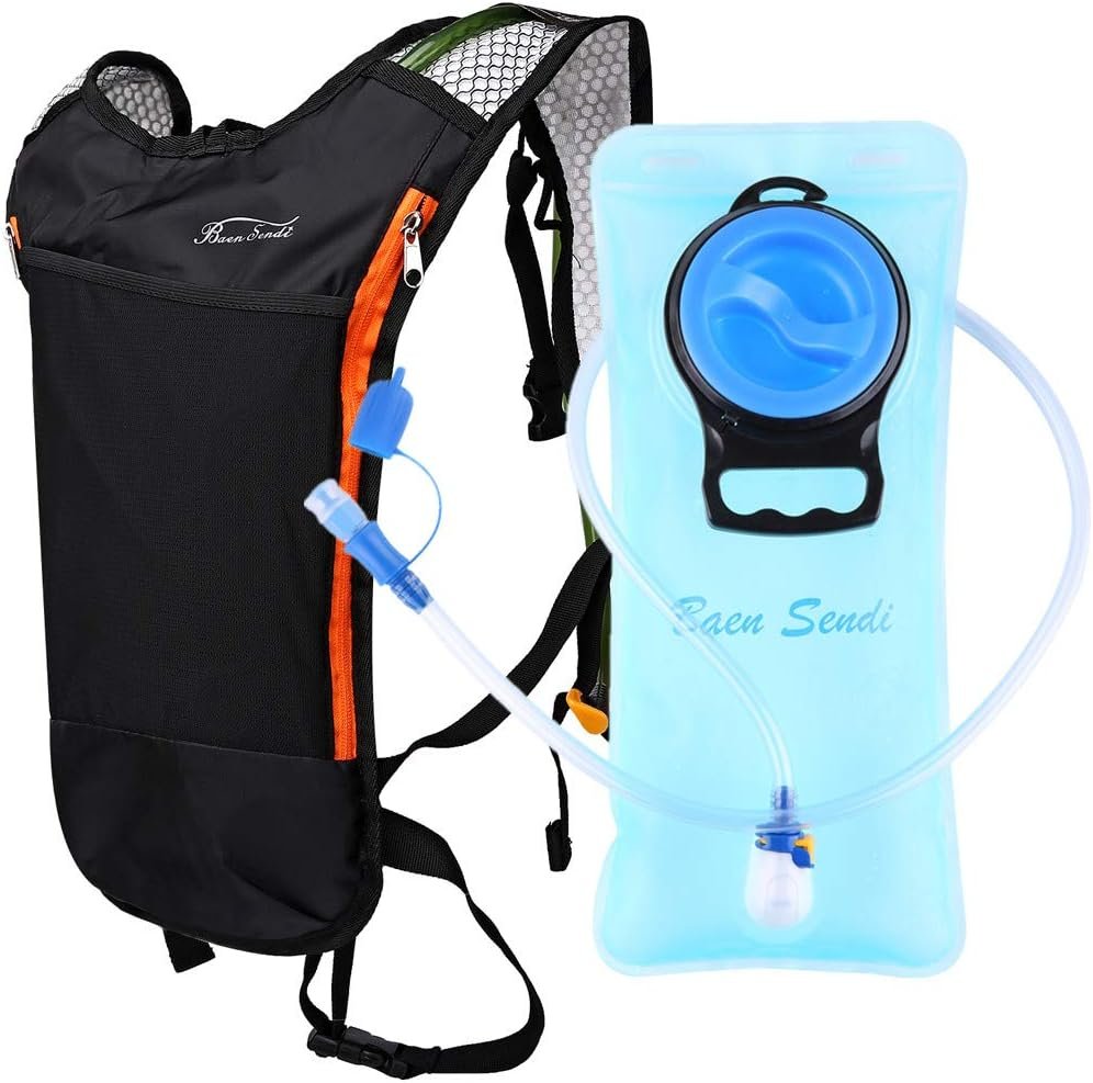 Hydration Pack with 2L Backpack Water Bladder – Great for Outdoor Sports of Running Hiking Camping Cycling Skiing